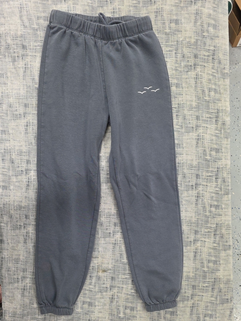 Lazy Pants Sweatpants with Small White Bird Logo